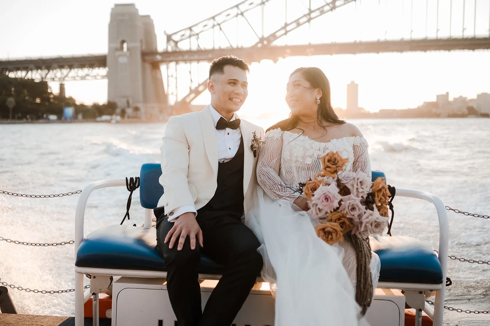 Sydney Harbour elopement with Jason Corroto